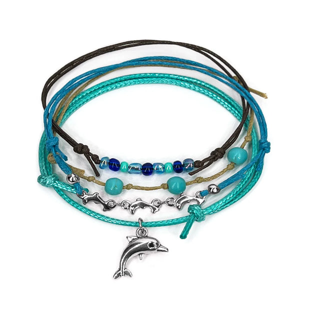 Dolphin Bracelet Set