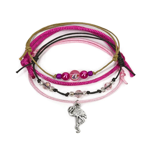 Flamingo Bracelet Set