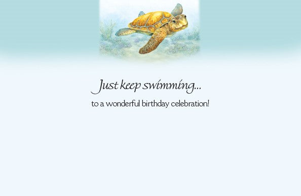 Deep Sea Diver Birthday Greeting Card – Cattail Cottage