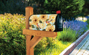 Sunflower Blooms Mailbox Wrap