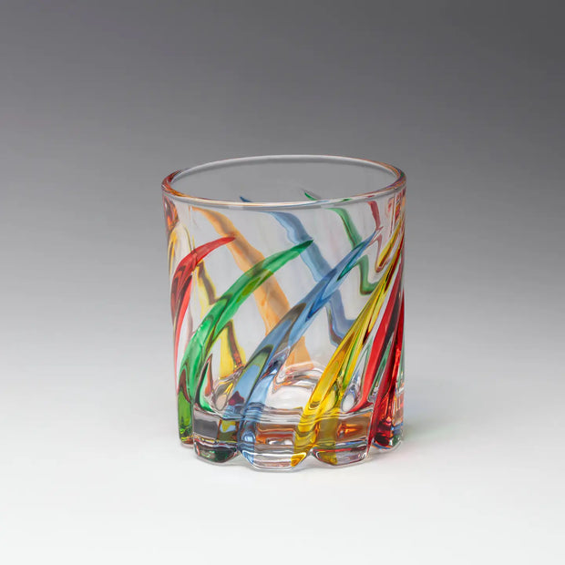 Whiskey Glass, 360 degree spinning glass
