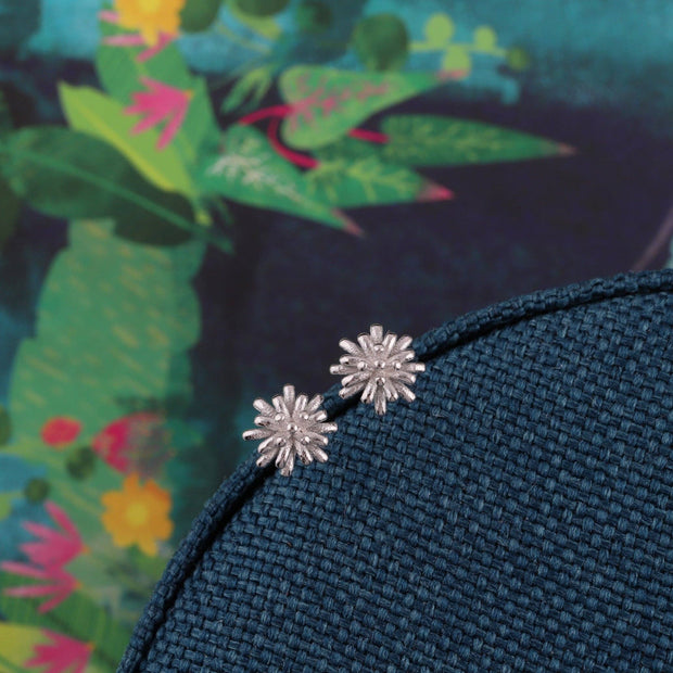 'Blooming awesome' dandelion/silver