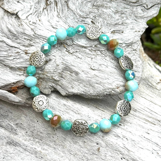 Boho Beach Vibes Elastic Bracelets