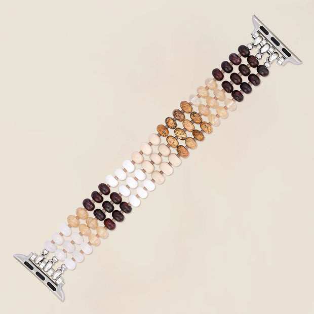 Golden Sand Stone Stretch Apple Watch Band