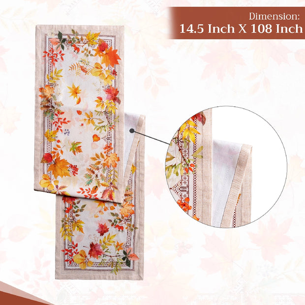 108" Table Runner - Amarante