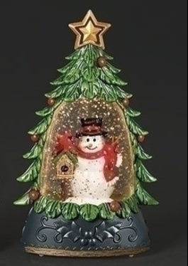 Lighted Snowman Tree Lantern
