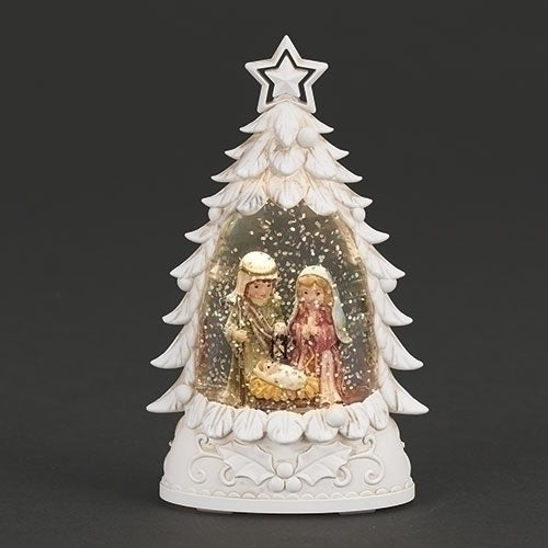 Lighted Holy Family Tree Lantern