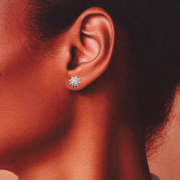 'Blooming awesome' dandelion/silver