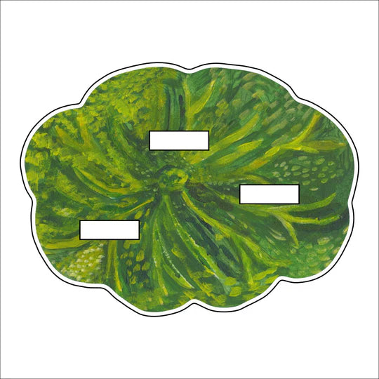 Triple Stand - Green Lotus