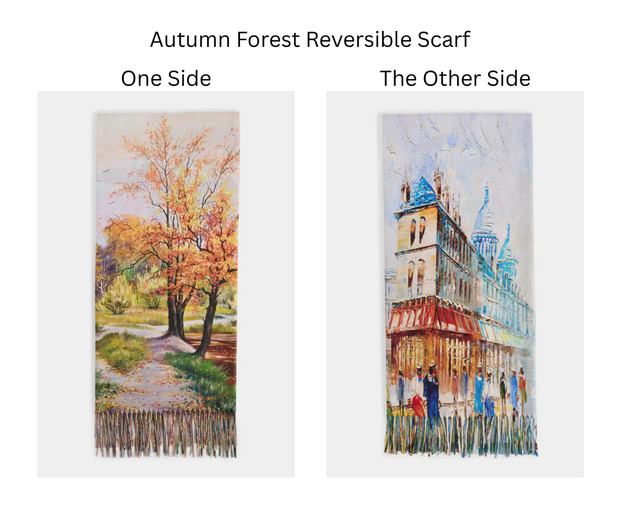 Fall/Winter Scenic 2-in-1 Scarf, 4 styles