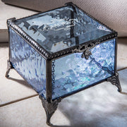 Mom Gift Stained Glass Jewelry Box