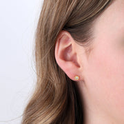 'I'd pick you' swirl crystal flower gold