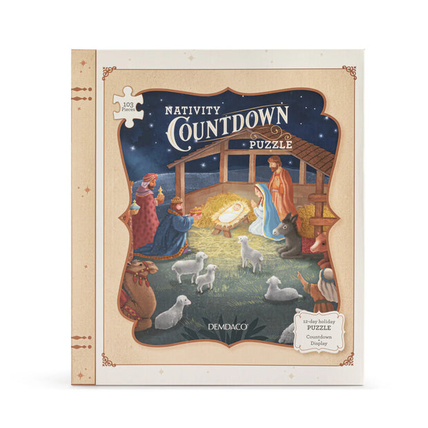 Nativity 12 Day Countdown Puzzle