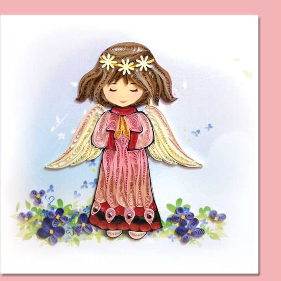 Sweet Angel Quilling Card