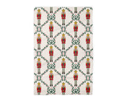 Nutcracker Red Bow Holiday Christmas Kitchen Towel Waffle