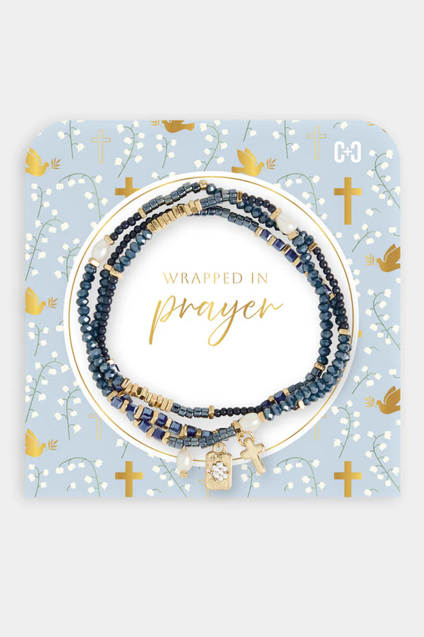 Wrapped in Prayer Bracelet - 6 colors