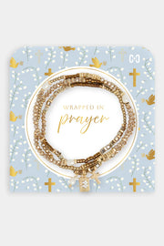 Wrapped in Prayer Bracelet - 6 colors