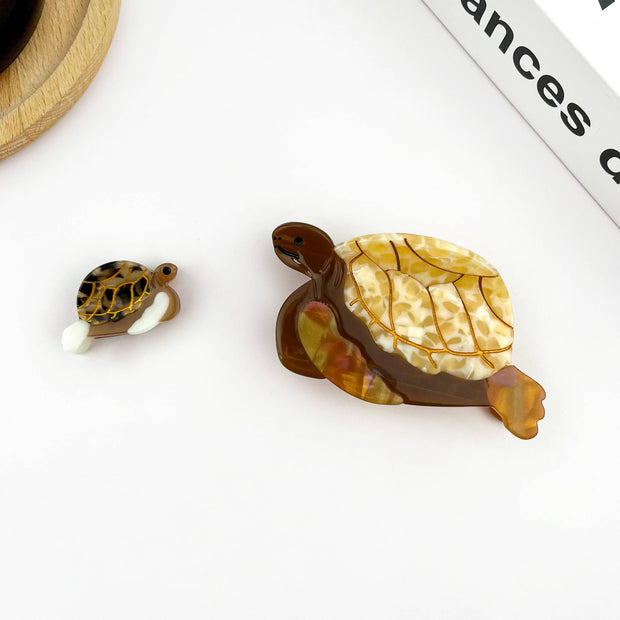 Turtle Claw Clip, Large & Mini Hair Clip