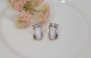 Kitty Picture Post Earrings