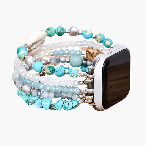 Turquoise Tide Stretch Apple Watch Band