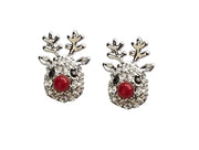Sparkly Reindeer Post Earrings