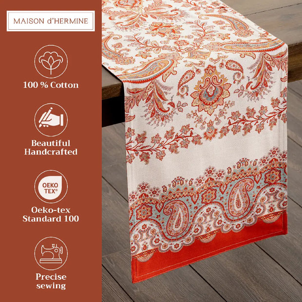 72" Table Runner - Cachemire Fall