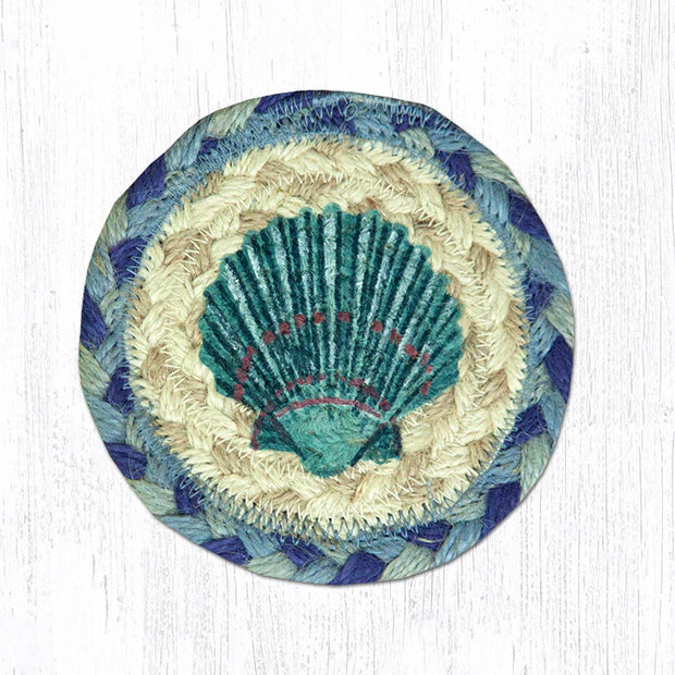 5" Scallop Shell Coaster