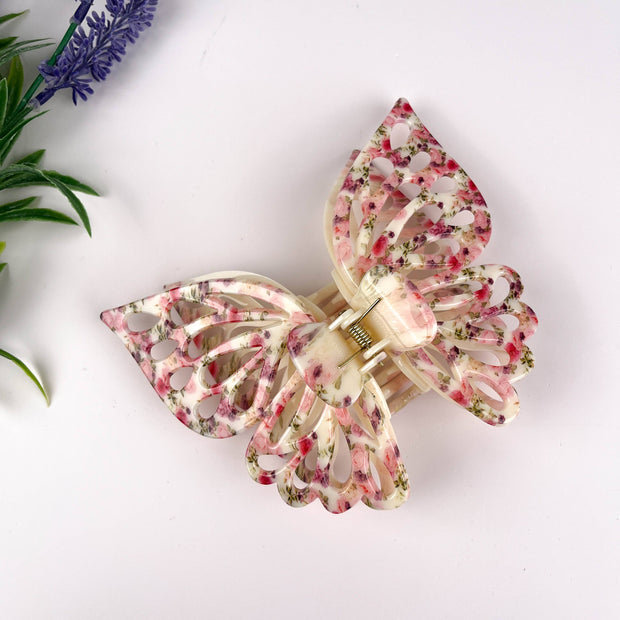 Double Layer Hollow Butterfly Hair Clip