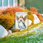 Peace Angel Garden Flag