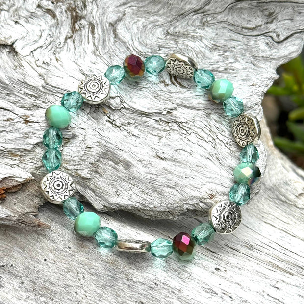 Boho Beach Vibes Elastic Bracelets