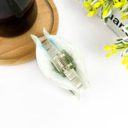 Blue Daffodil Hair Claw Clip, Spring Flower Hair Clip