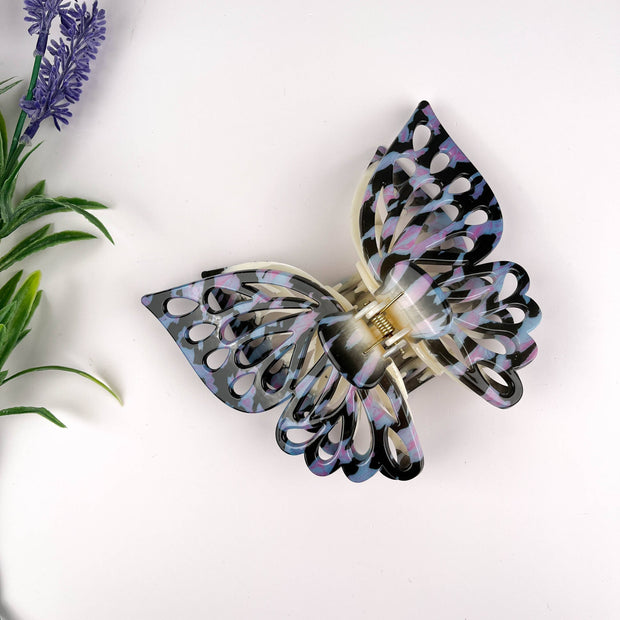 Double Layer Hollow Butterfly Hair Clip