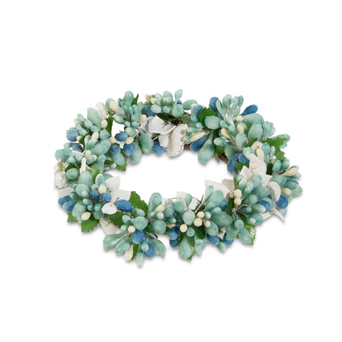 Beaded Shell Candle Rings, 3 Sizes