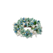 Beaded Shell Candle Rings, 3 Sizes