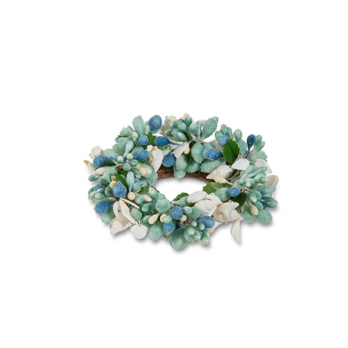 Beaded Shell Candle Rings, 3 Sizes