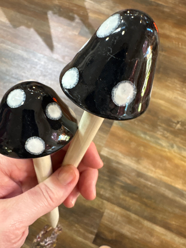 Black with White Dots