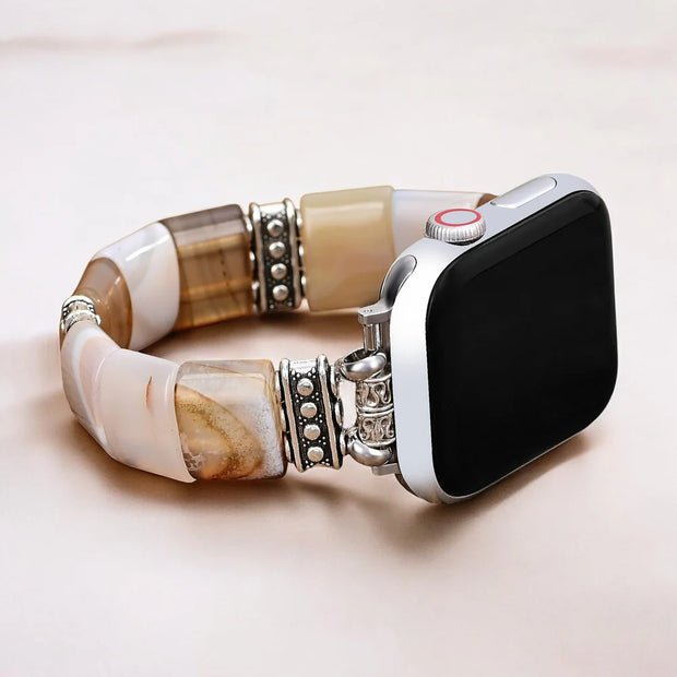 Sacred Sands Agate Stretch Apple Watch Band