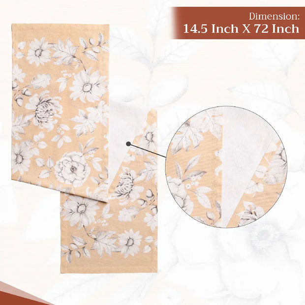 72" Table Runner - Pretty Autumn