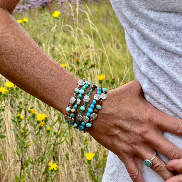 Boho Beach Vibes Elastic Bracelets