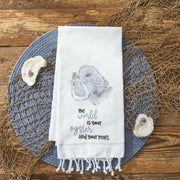The World is Your Oyster Decorative Dishtowel