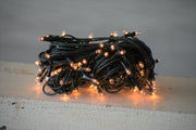 Teeny Lights Green Cord, 35 count