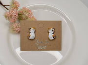Kitty Picture Post Earrings