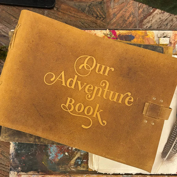 Embossed Adventure Guest Books
