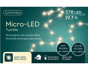Warm White LED Dense Micro Twinkle Lights