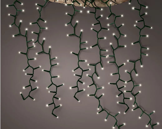 Warm White Tree Cascade Twinkle LED Lights