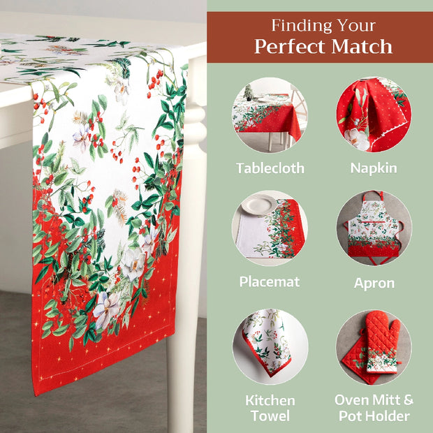 72" Table Runner - Noel