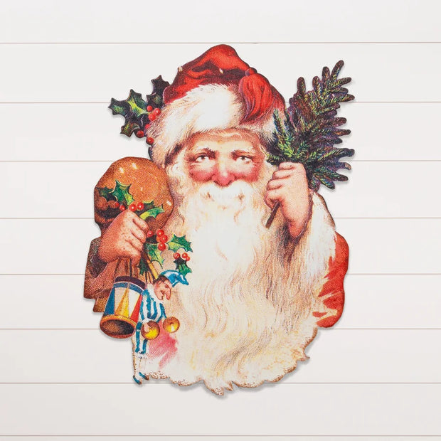 Victorian Santa Sign
