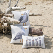 Gulls Just Wanna Have Fun Indoor/Outdoor Throw Pillow