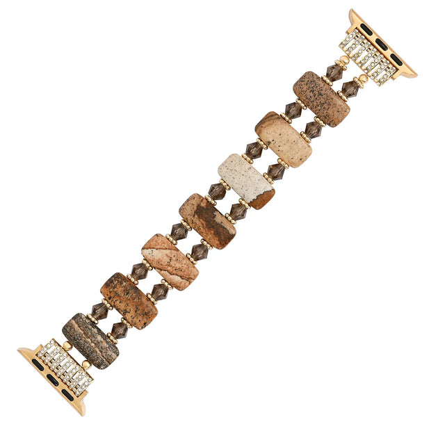 Desert Jasper Stretch Apple Watch Band
