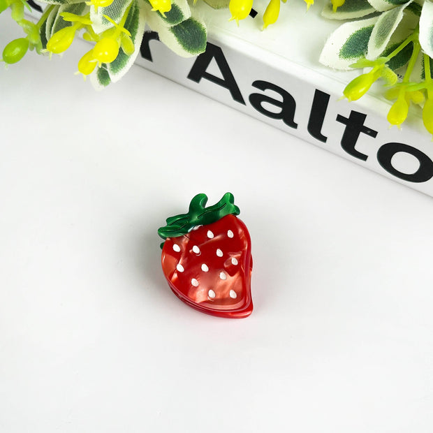 Strawberry Mini Hair Clip
